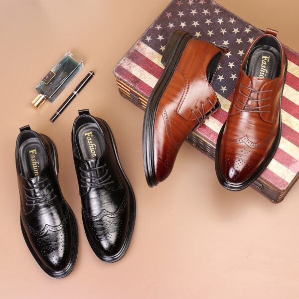 Men's Trendy All-season Anti-slip Dress Shoes