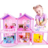 House Doll House Villa DIY Assembled House