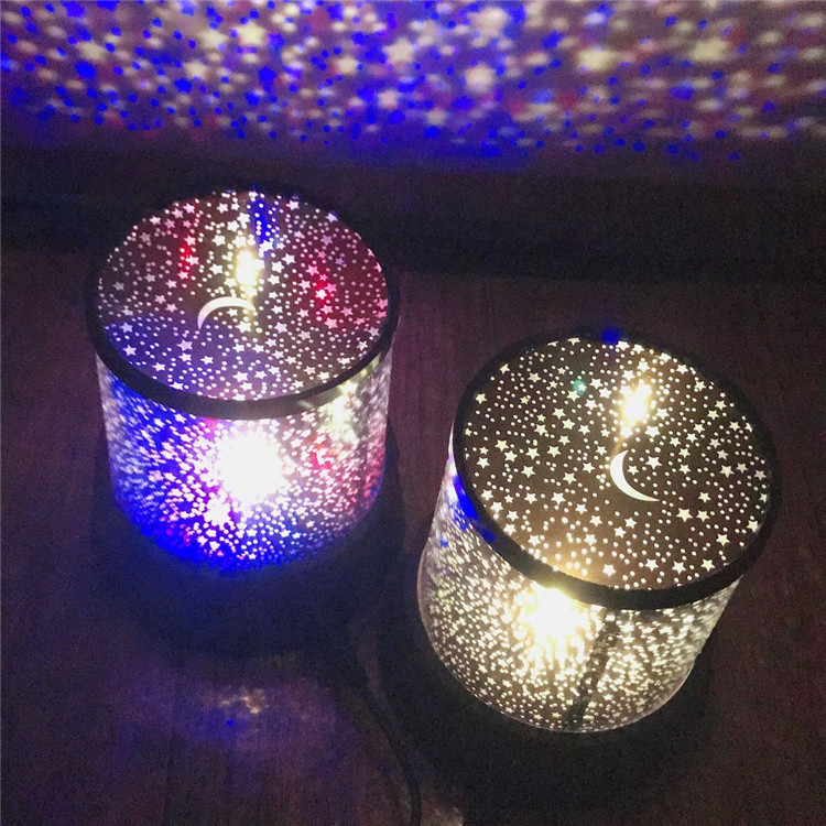 7321942715969.jpg LED Night Light Projector Lamp Colorful Star Light (Random Color)