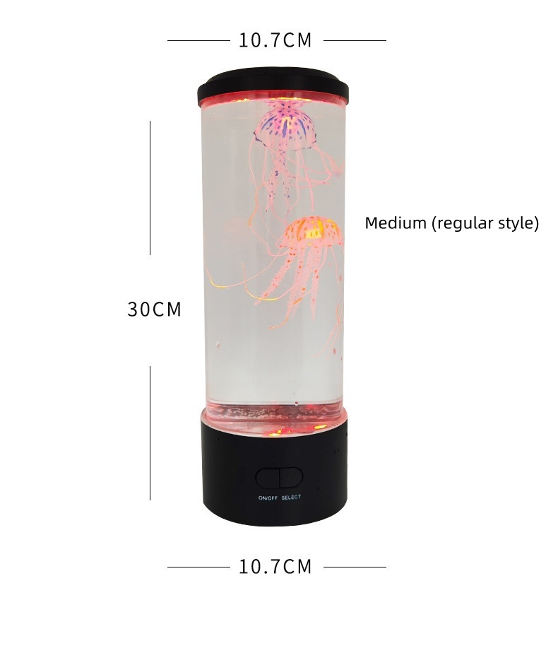 Jellyfish Lamp USB Colorful LED Changing Home Atmosphere
