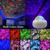 Water Ripple LED Projection Ambience Light Small Night Lamp